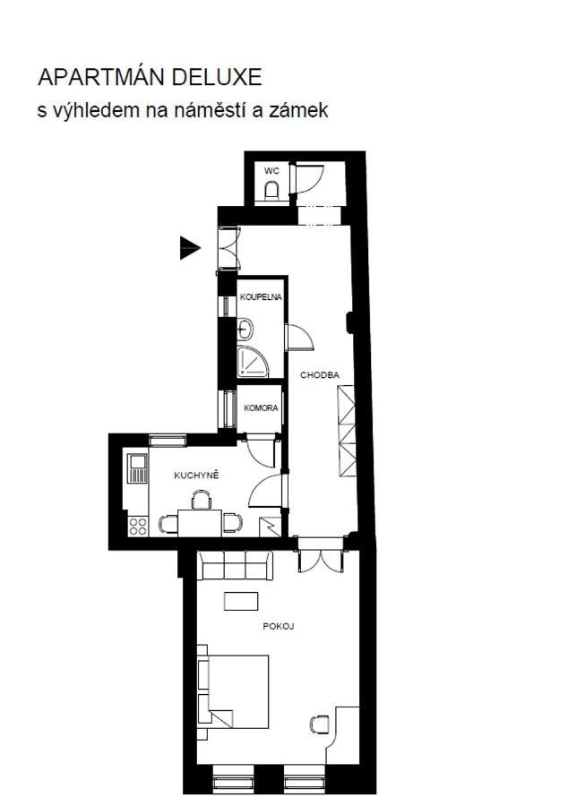 Apartmany Velke Namesti Kroměříž Εξωτερικό φωτογραφία