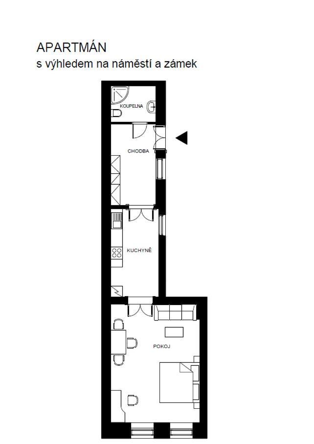 Apartmany Velke Namesti Kroměříž Εξωτερικό φωτογραφία